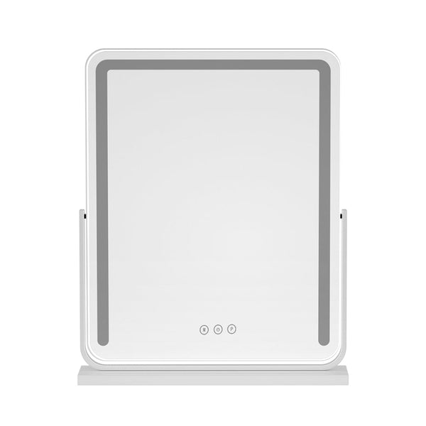 Embellir Makeup Mirror with Lights Hollywood Vanity LED Mirrors White 40X50CM Embellir