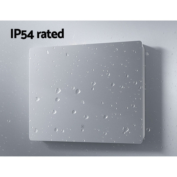 Embellir Wall Mirror 70X50cm with LED Light Bathroom Home Decor Round Rectangle Embellir
