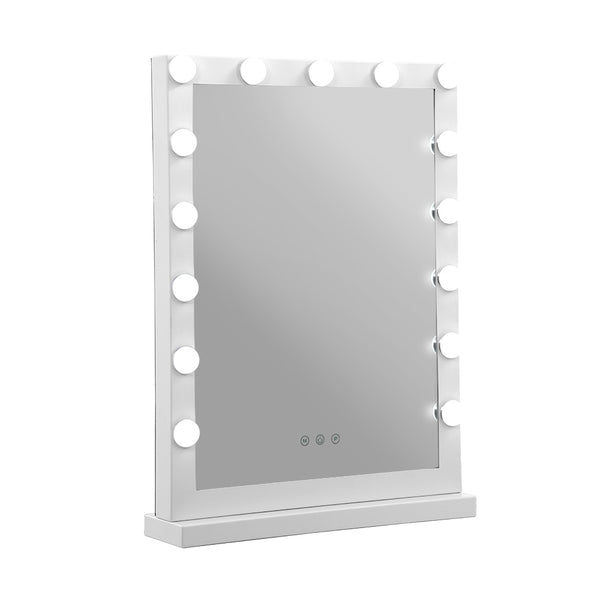 Embellir Hollywood Makeup Mirror With Light 15 LED Bulbs Vanity Lighted Stand freeshipping - Awezingly
