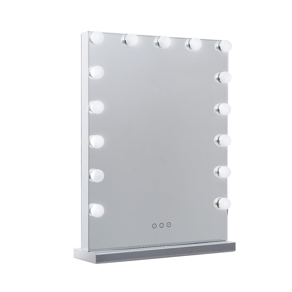 Embellir Hollywood Makeup Mirror With Light 15 LED Bulbs Lighted Frameless freeshipping - Awezingly