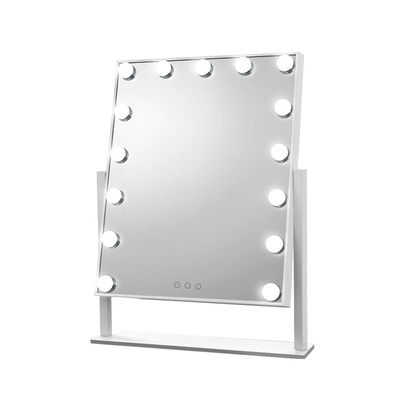 Embellir Hollywood Makeup Mirror with 15 Dimmable Bulb Lighted Dressing Mirror freeshipping - Awezingly