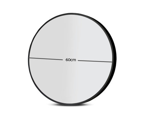 Embellir 60cm Wall Mirror Round Bathroom Makeup Mirror freeshipping - Awezingly