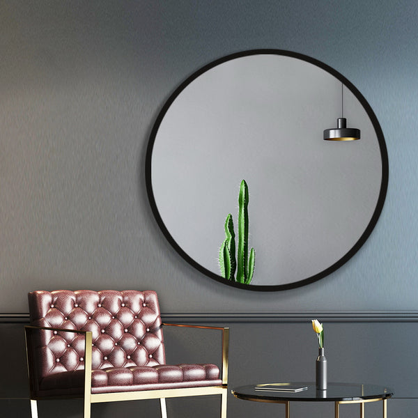 Embellir 90cm Wall Mirror Round Makeup mirrors Bathroom freeshipping - Awezingly