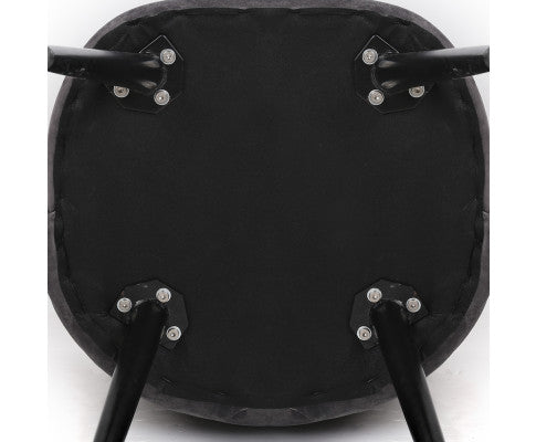 Artiss Velvet Modern Dining Chair - Dark Grey freeshipping - Awezingly