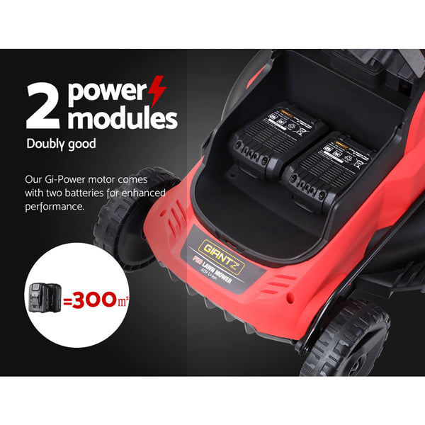 Garden Lawn Mower Cordless Lawnmower Electric Lithium Battery 40V freeshipping - Awezingly
