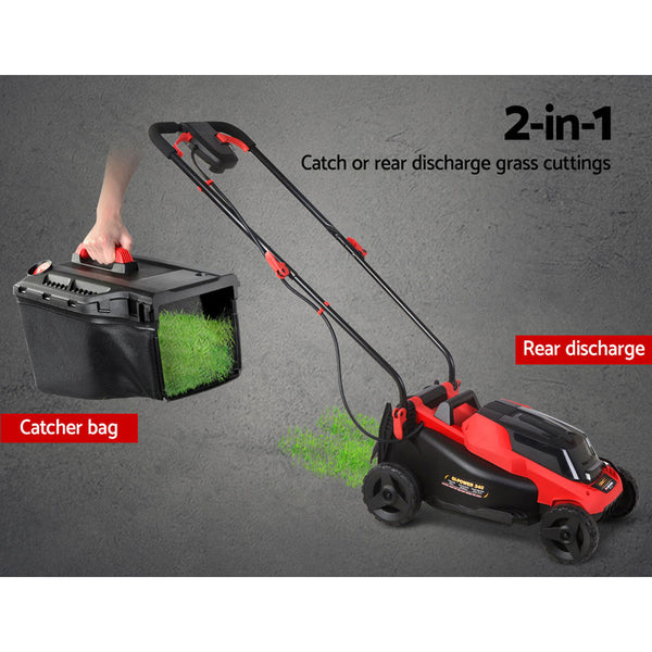 Garden Lawn Mower Cordless Lawnmower Electric Lithium Battery 40V freeshipping - Awezingly