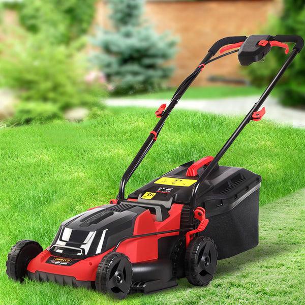 Garden Lawn Mower Cordless Lawnmower Electric Lithium Battery 40V freeshipping - Awezingly