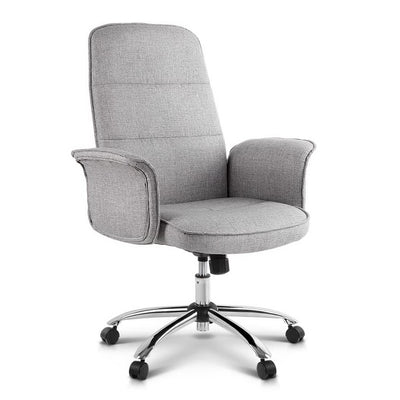Artiss Fabric Office Chair Grey