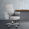 Artiss Fabric Office Chair Grey