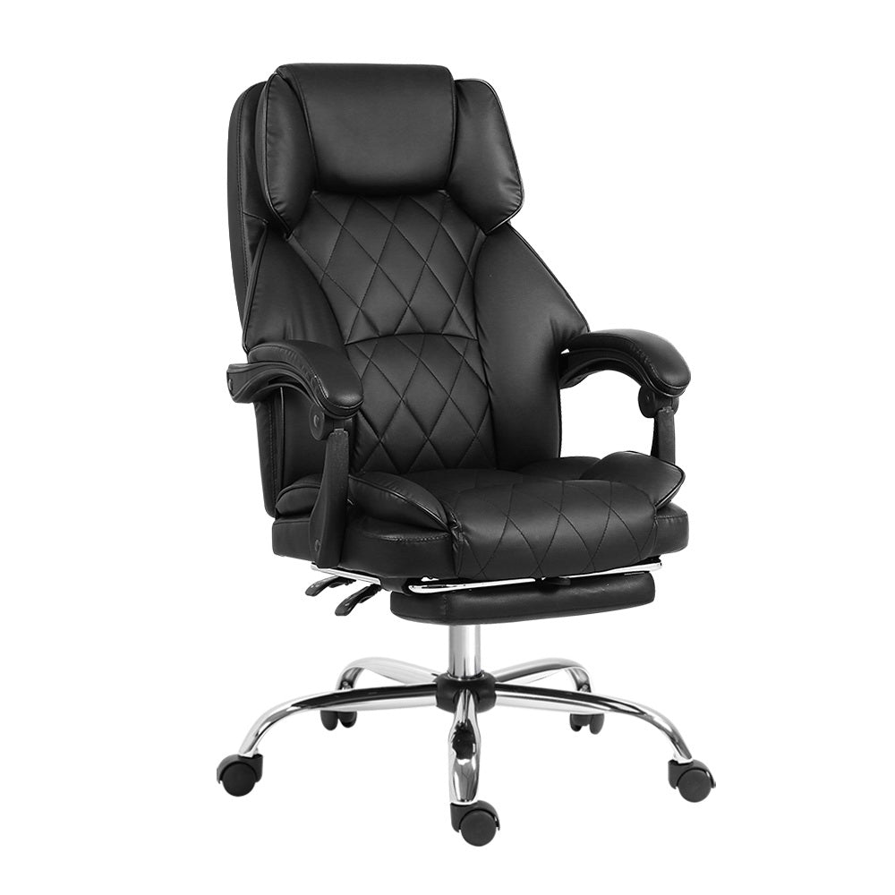Artiss Office Chair Gaming Computer Executive Chairs Leather Seat Recliner Artiss