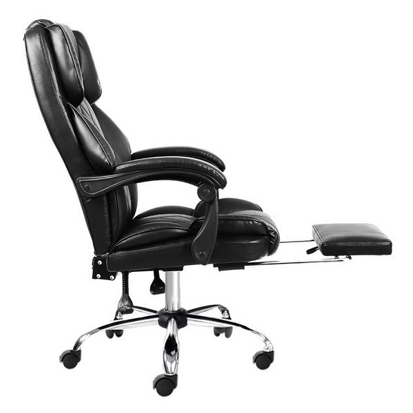 Artiss Office Chair Gaming Computer Executive Chairs Leather Seat Recliner Artiss