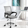 Artiss Office Chair Executive Mid Back - Grey