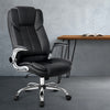 Artiss Kea Executive Office Chair Leather Black