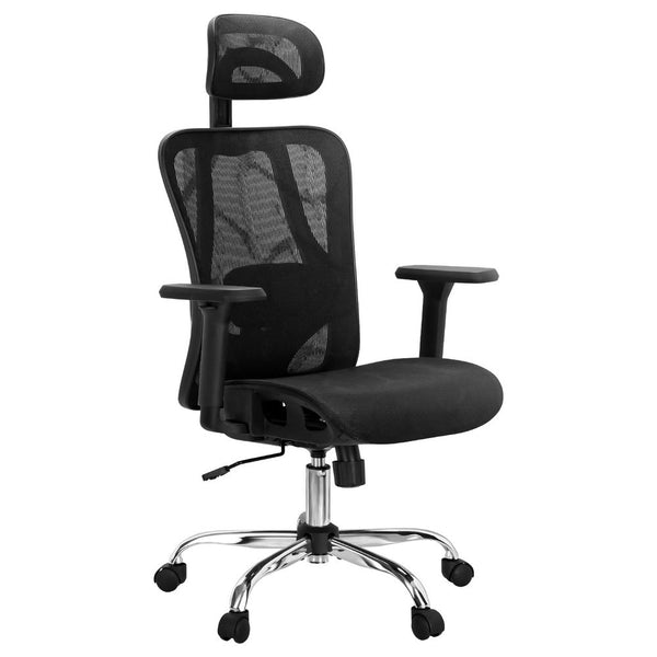 Artiss Ergonomic Office Chair Recline Black Artiss