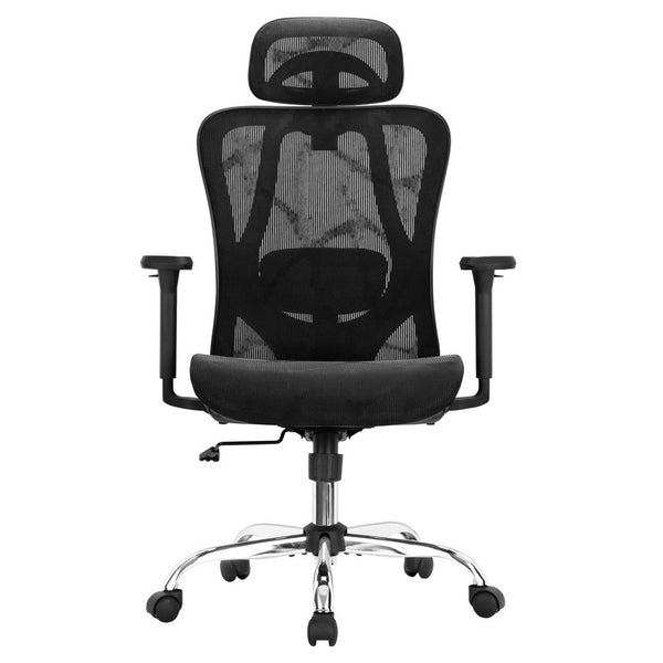 Artiss Ergonomic Office Chair Recline Black Artiss