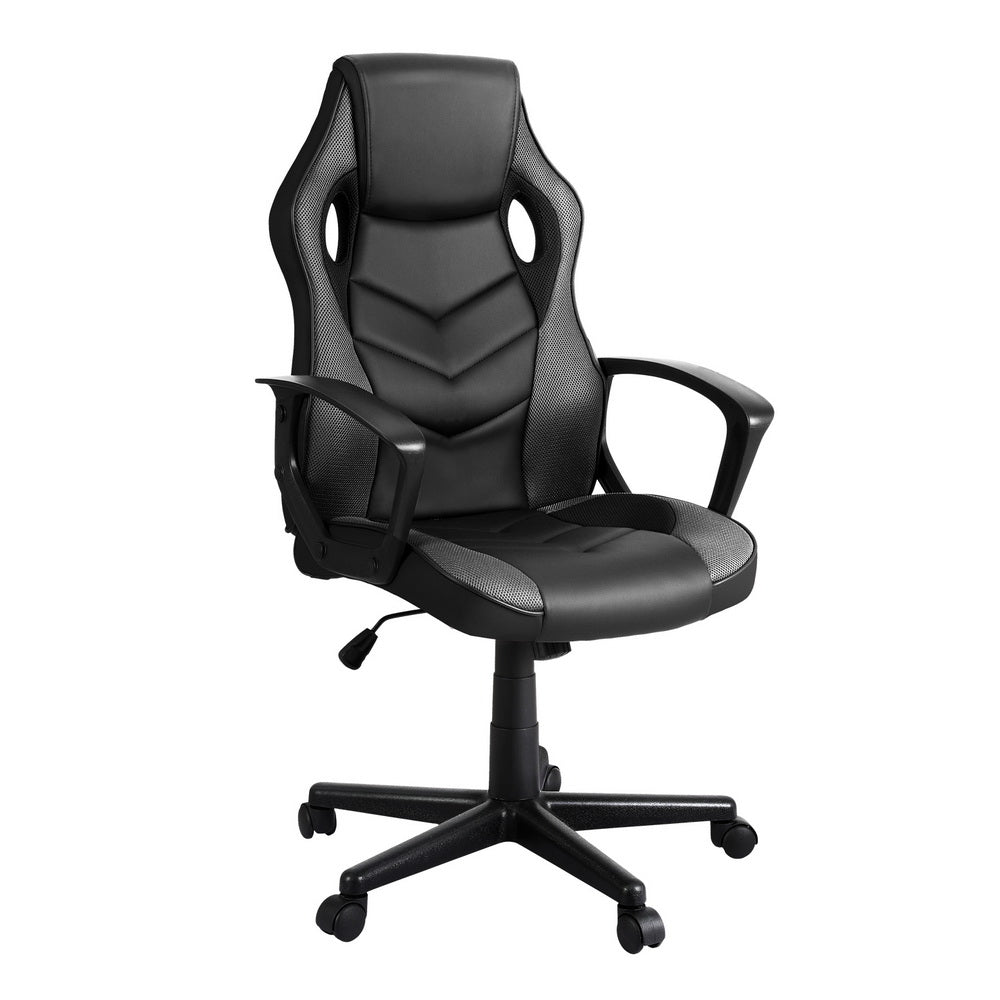 Artiss Gaming Office Chair Computer Chairs Grey Artiss