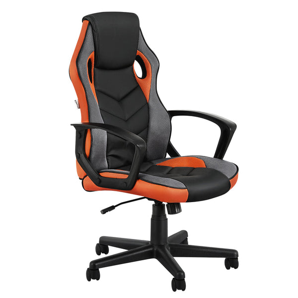 Artiss Gaming Office Chair Computer Executive Racing Chairs High Back Orange Artiss
