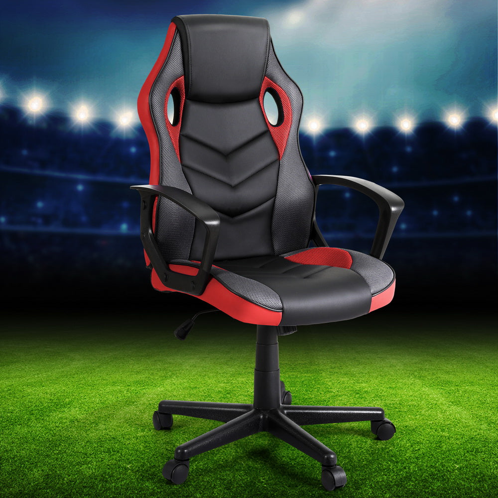 Artiss Gaming Office Chair Computer Chairs Red Artiss