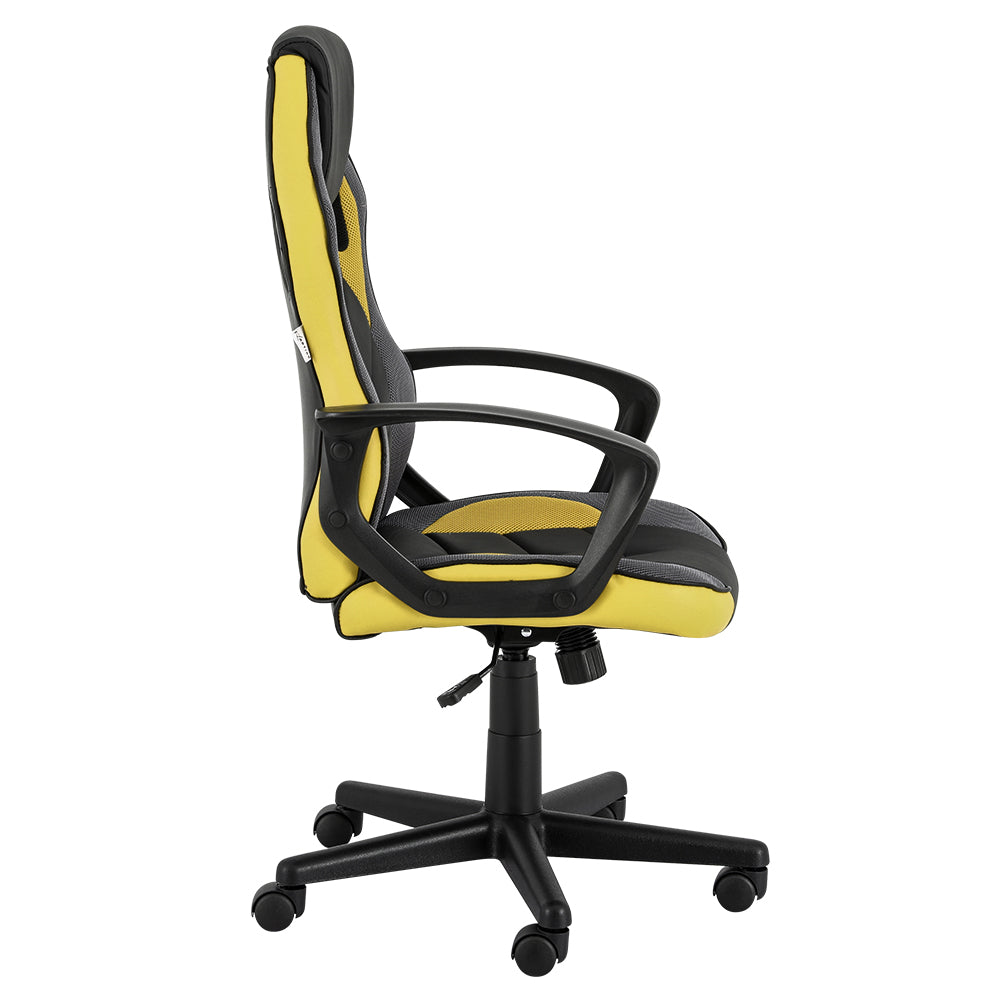 Artiss Gaming Office Chair Computer Executive Racing Chairs High Back Yellow Artiss