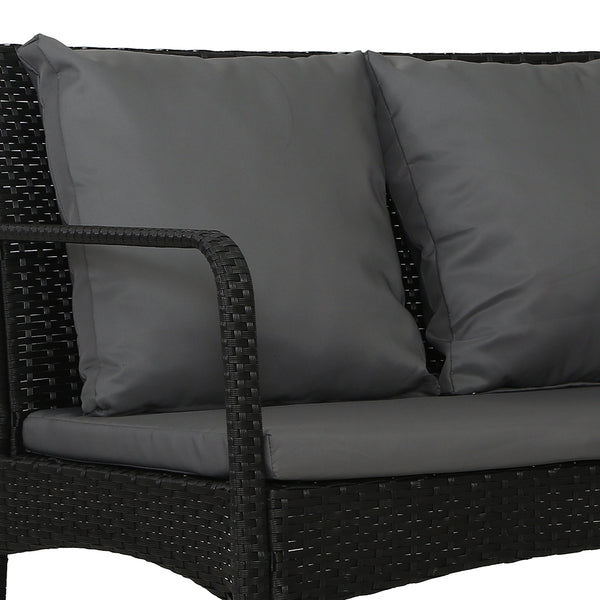 Gardeon Outdoor Furniture Lounge Table Chairs Garden Patio Wicker Sofa Set freeshipping - Awezingly