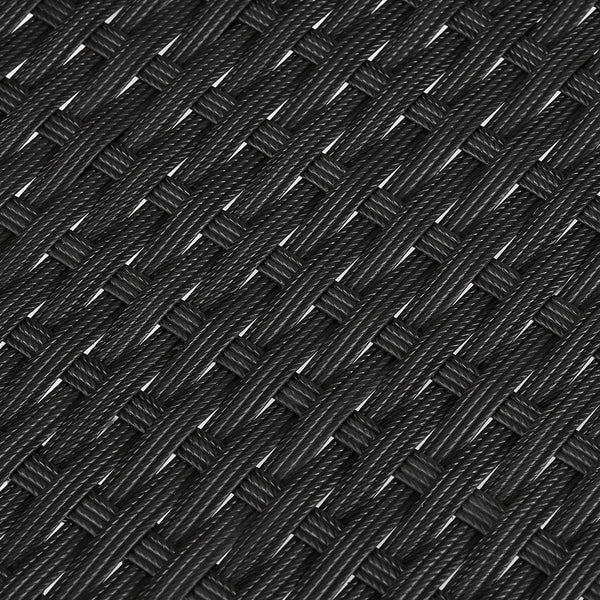 Gardeon Outdoor Furniture Patio Set Wicker Rattan Chairs Table 3PCS freeshipping - Awezingly