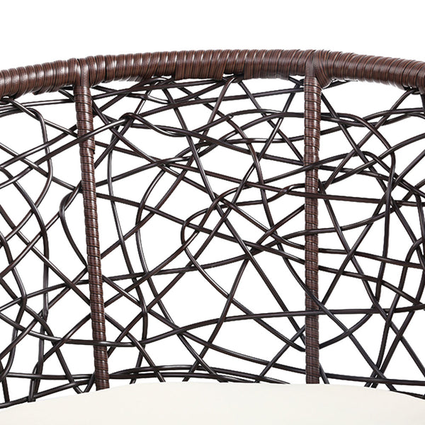 Gardeon Outdoor Patio Chair and Table - Brown freeshipping - Awezingly