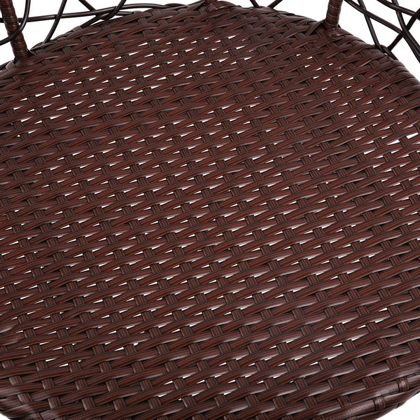Gardeon Outdoor Patio Chair and Table - Brown freeshipping - Awezingly