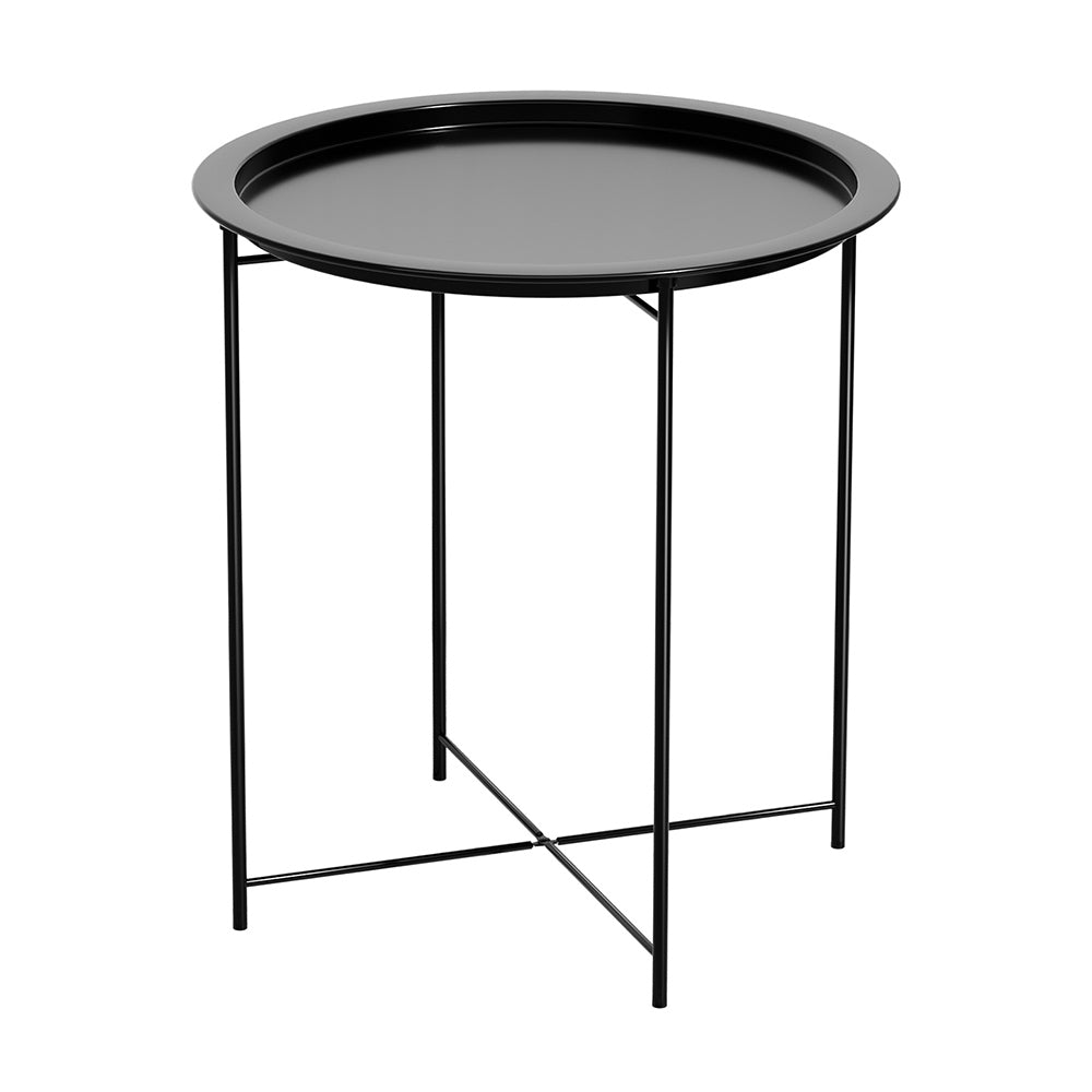 Gardeon Coffee Side Table Steel Outdoor Furniture Indoor Desk Patio Garden Gardeon