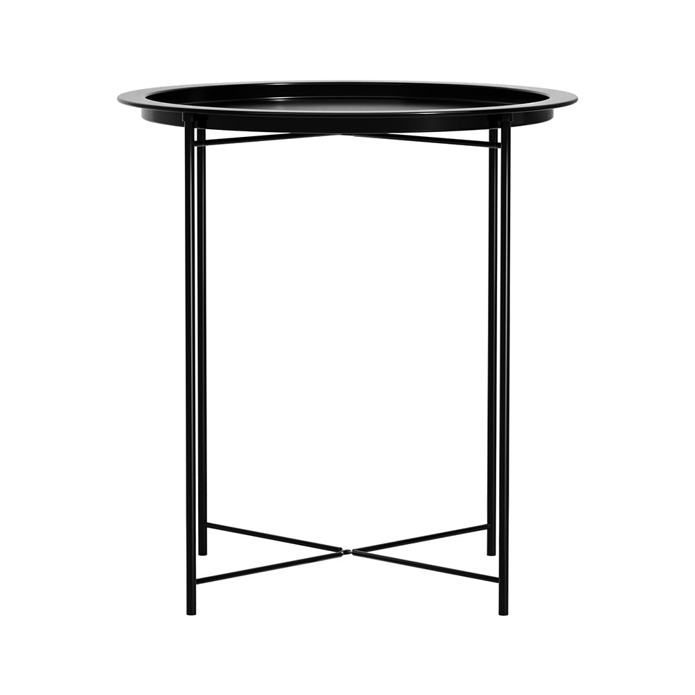 Gardeon Coffee Side Table Steel Outdoor Furniture Indoor Desk Patio Garden Gardeon