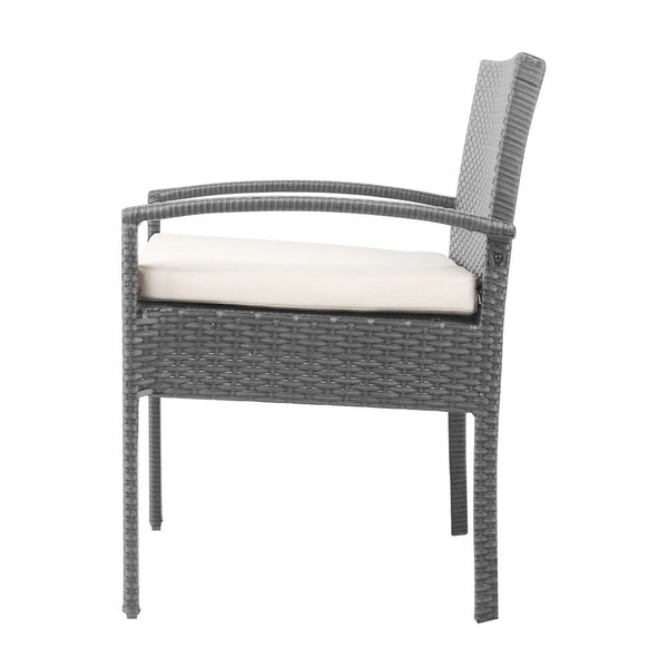 Gardeon 3-piece Outdoor Set - Grey Gardeon