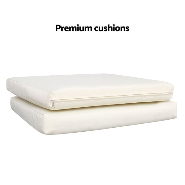 Gardeon 3-piece Outdoor Set - Grey Gardeon