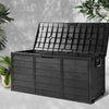Gardeon 290L Outdoor Storage Box - All Black