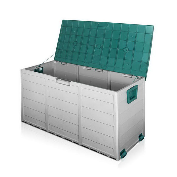 Gardeon 290L Outdoor Storage Box - Green freeshipping - Awezingly