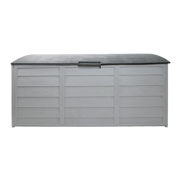 Gardeon 290L Outdoor Storage Box - Grey freeshipping - Awezingly