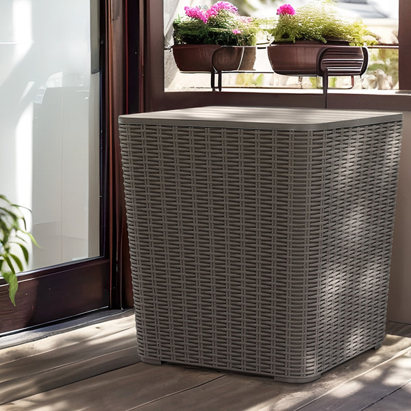 Gardeon Outdoor Storage Box 43L Container Side Table Garden Bench Tool Sheds Gardeon