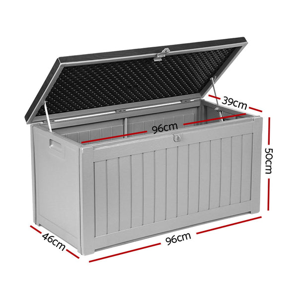 Gardeon Outdoor Storage Box Bench Seat 190L Gardeon