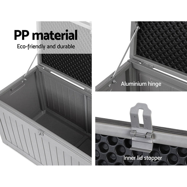 Gardeon Outdoor Storage Box Bench Seat 190L Gardeon