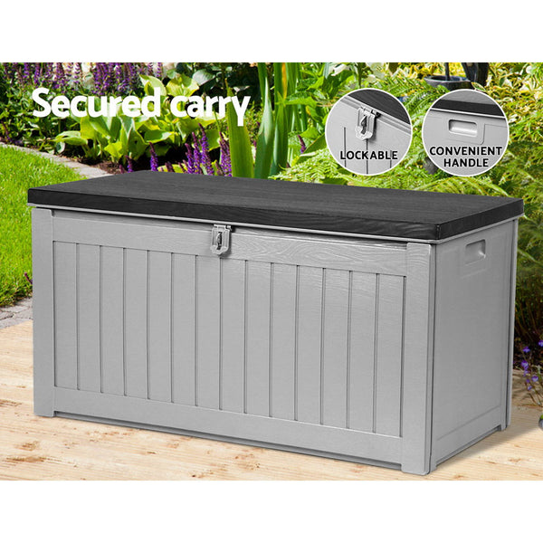Gardeon Outdoor Storage Box Bench Seat 190L Gardeon