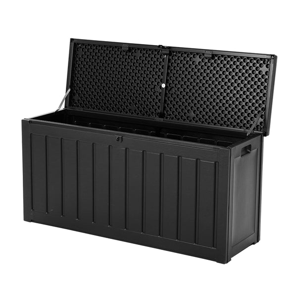 Gardeon 240L Outdoor Storage Box Lockable Bench Seat Garden Deck Toy Tool Sheds freeshipping - Awezingly