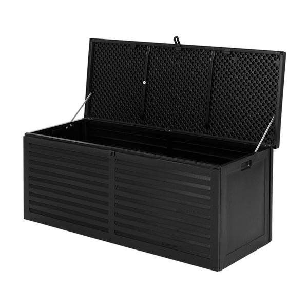 Gardeon Outdoor Storage Box 390L Container Lockable Toy Tools Shed Deck Garden freeshipping - Awezingly