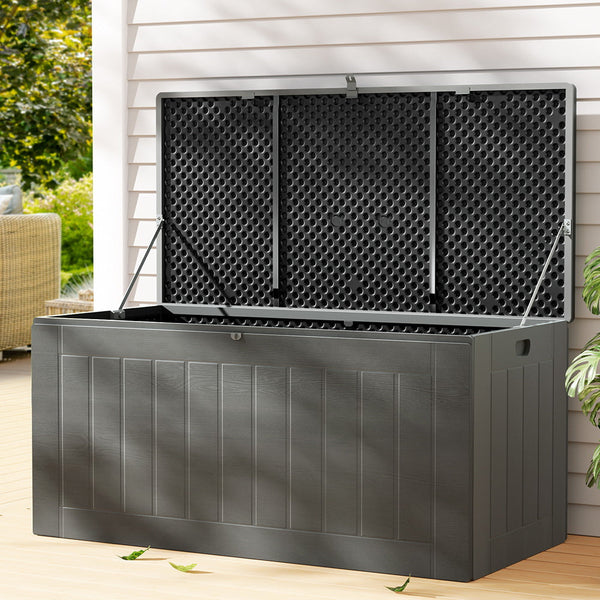 Gardeon Outdoor Storage Box 830L Container Indoor Garden Bench Tool Sheds Chest Gardeon