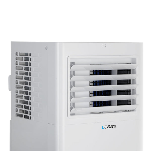 Devanti Portable Air Conditioner 7000BTU Cooling Mobile Fan Cooler Dehumidifier Devanti