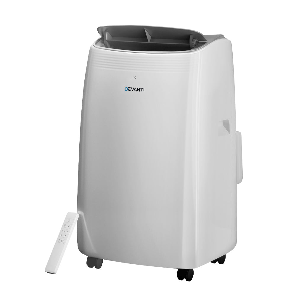 Devanti 12000BTU Portable Air Conditioner Cooling Mobile Fan Cooler Remote 3300W Devanti
