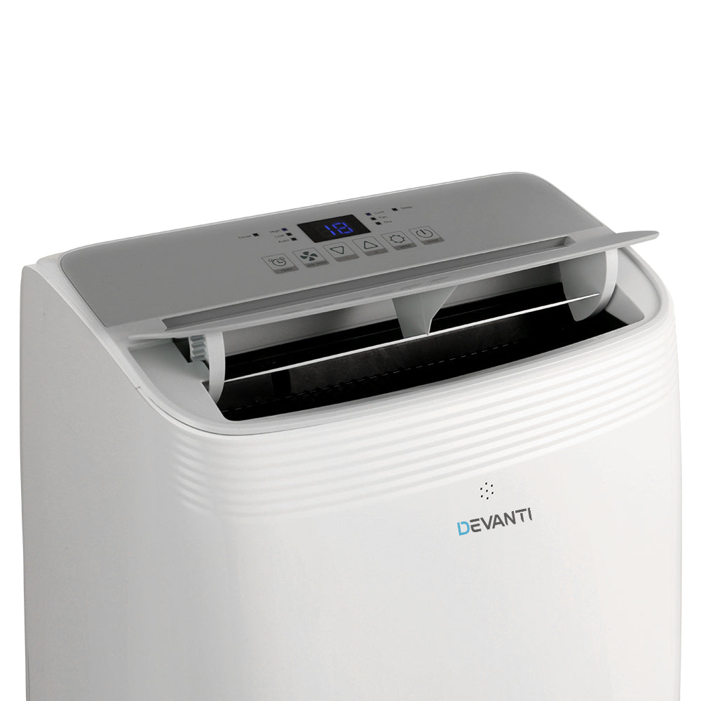 Devanti 12000BTU Portable Air Conditioner Cooling Mobile Fan Cooler Remote 3300W Devanti