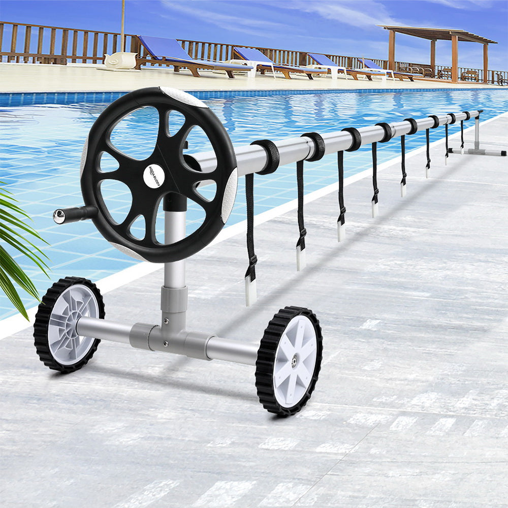 Aquabuddy Pool Cover Roller 6.55m Adjustable Swimming Pool Solar Blanket Reel Aquabuddy