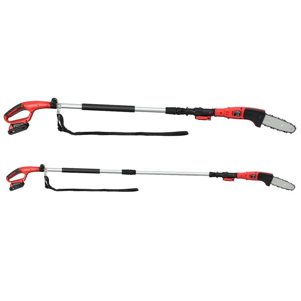 Giantz Cordless Pole Chainsaw Electric Saw 20V Lithium-Ion Tool Battery Pruner Giantz