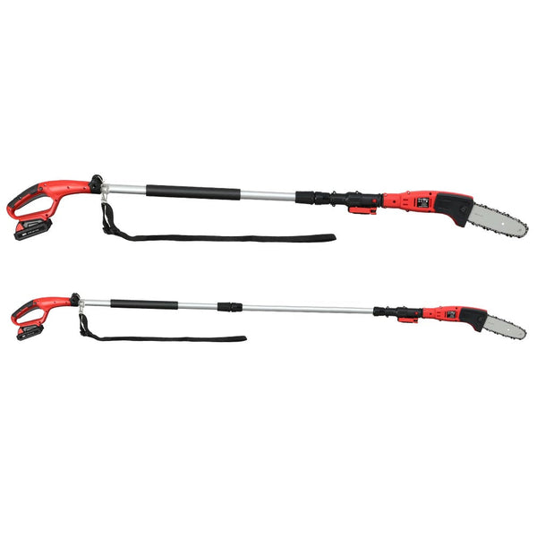 Giantz Cordless Pole Chainsaw Electric Saw 20V Lithium-Ion Tool Battery Pruner Giantz