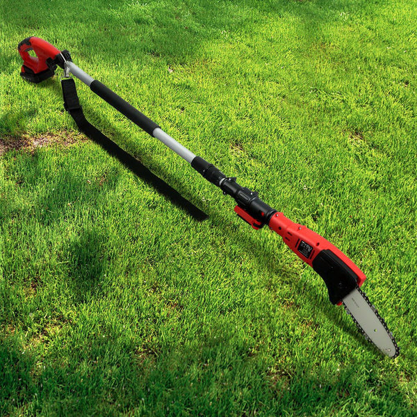 Giantz Cordless Pole Chainsaw Electric Saw 20V Lithium-Ion Tool Battery Pruner Giantz