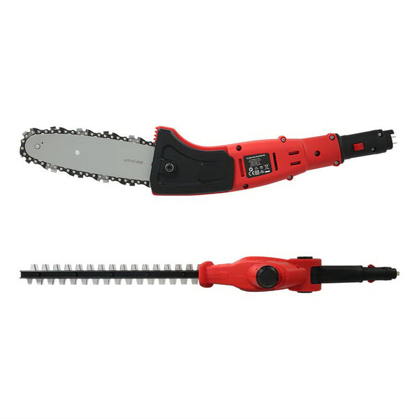 Giantz Cordless Pole Chainsaw Hedge Trimmer Saw 20V Electric Lithium Battery Giantz