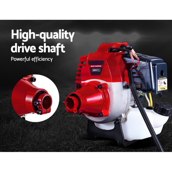 Giantz 62CC Pole Chainsaw Petrol 7 In 1 Brush Cutter Whipper Snipper Multi Tools freeshipping - Awezingly